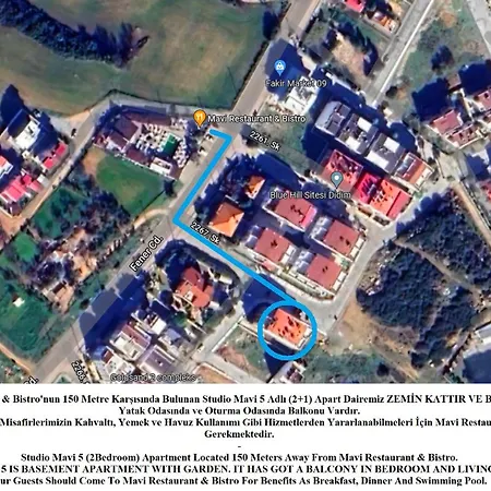 Apartament Mavi Restaurant & 2 Didim